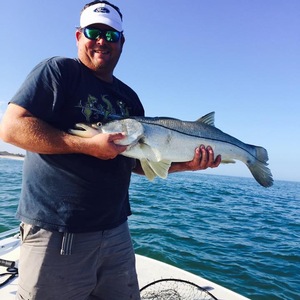 Big James with another snook.