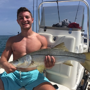 Keeper Snook out of Sebastian Inlet 2017